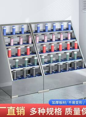 04不锈水杯架水杯3YC-002柜厂学校茶杯多格工车间员钢工茶水间30