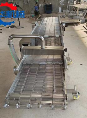 天妇罗上机家直供藕盒浸浆全自动藕盒上浆裹粉厂PTM机设浆备