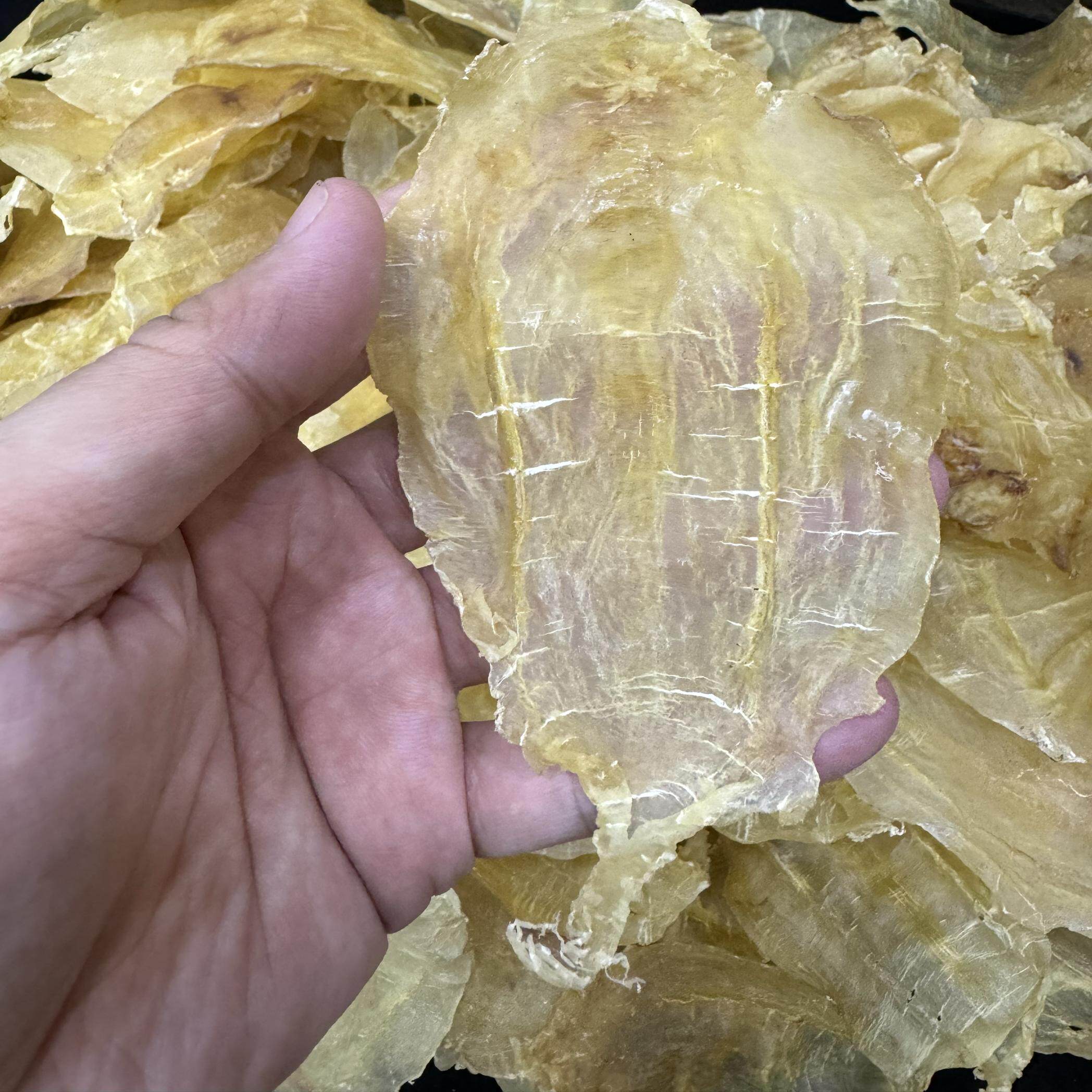 大口胶40头50头老货赤嘴口感野生鱼胶好吃海鲜干货月子怀孕白花补