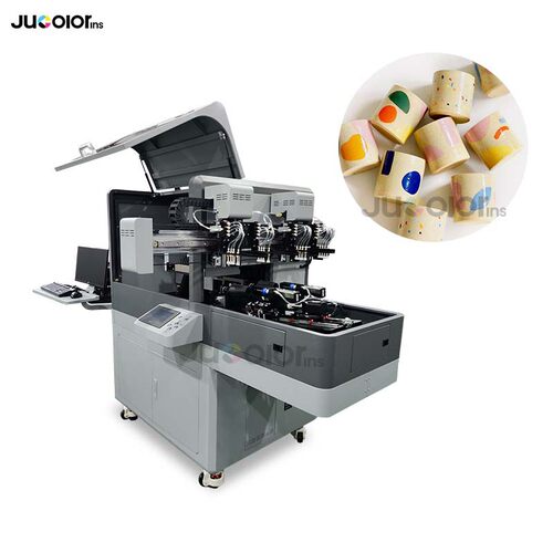 Jucolor Double station rotary uv bottle printer for tumblers