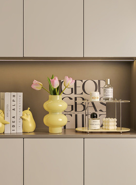 贝汉美入户玄关轻奢熊钥匙收纳摆件客厅鞋柜家居装饰乔迁新居礼品