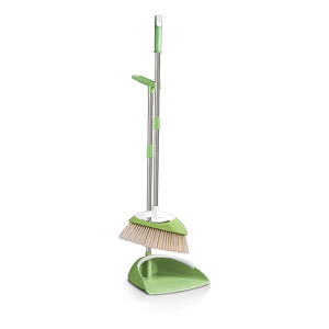 绿修扫把簸箕套装不粘发神器高级软毛扫帚家居清洁垃圾铲扫地套装