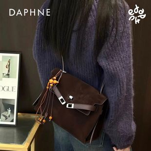 Daphne 斜挎包 达芙妮秋冬氛围单肩腋下包复古美拉德通勤包女式