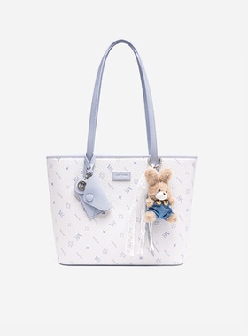 DAPHNE/达芙妮百搭可爱风单肩包甜美风手拎包女士通勤托特包25036