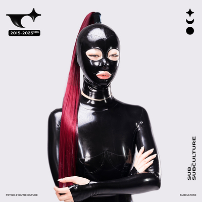 VVISAGE｜乳胶马尾头套高订全包latex胶衣配件RR胶片