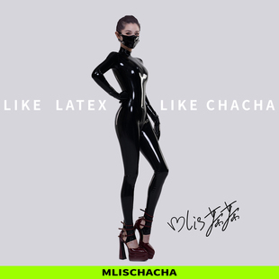 Mlis茶茶x胶研所 马来胶乳胶全包动漫乳胶衣latex束缚紧身衣