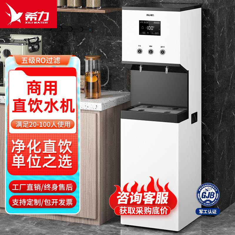 商用净水器直饮水机RO反渗透加热一体大流量饮水机立式净水机