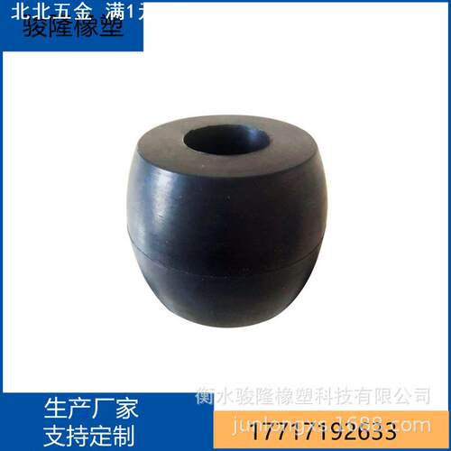 鼓型缓冲套减震套聚氨酯耐高温弹性套缓冲垫工业橡胶鼓型减震套