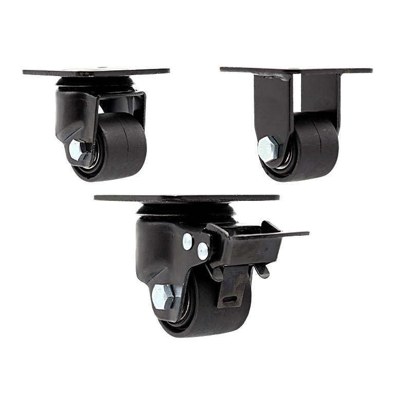 2寸2.5寸3寸低重心万向轮带刹车尼龙轮子工业高承重承载调节脚轮,基础建材,脚轮/万向轮,淘宝优惠券,粉丝福利购,淘宝优惠卷