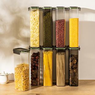 面条收纳盒装挂面意面收纳桶食品级大容量杂粮粉条密封罐保鲜盒筒