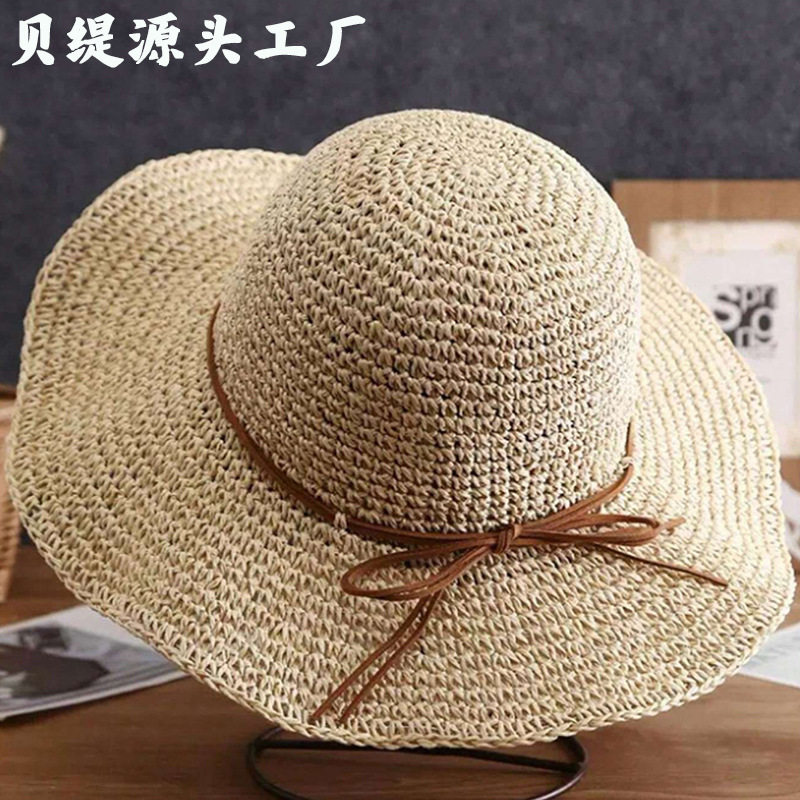 草帽女夏小清新韩版百搭沙滩出游