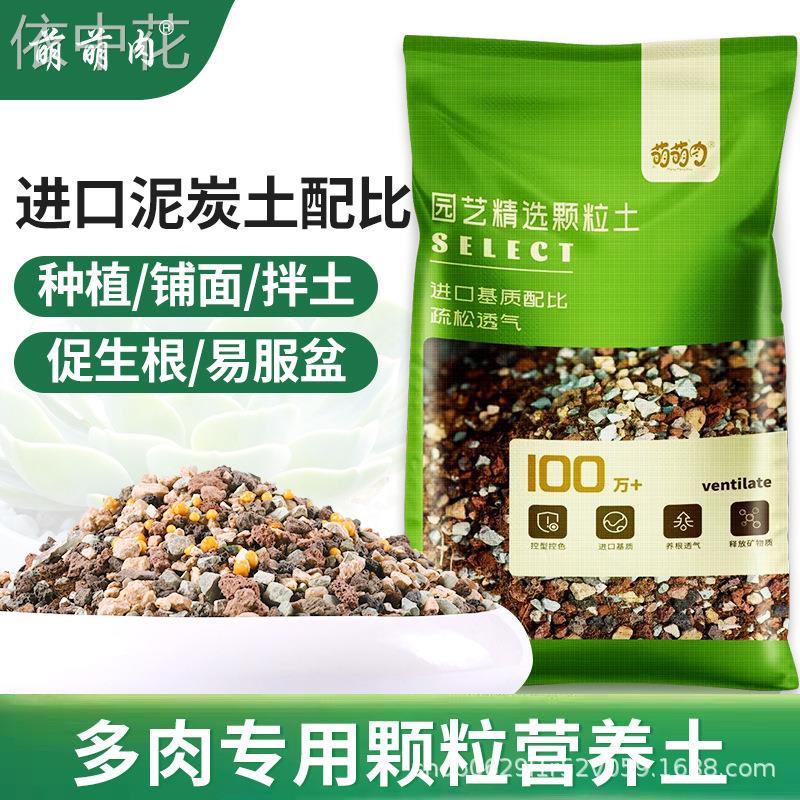 多肉专用颗粒土进口泥炭土花卉栽培种植肥料铺面拌土养花营养土壤