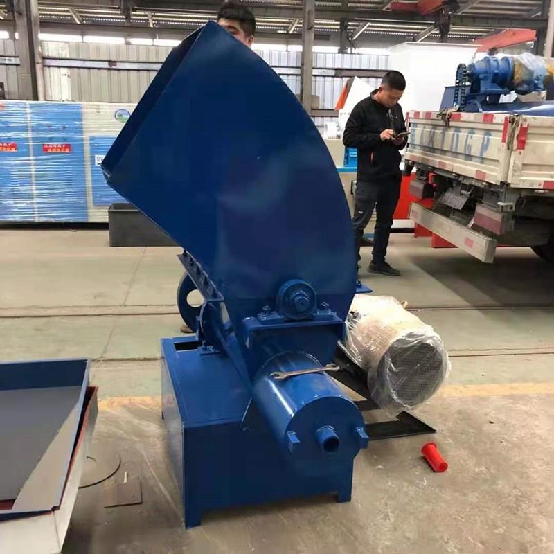 出EP粉机S泡沫保温板化饼块化220坨一体 菜箱泡沫碎化坨一体机