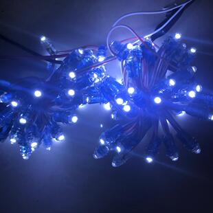 5v穿孔灯5v灯串5v外露灯珠5v9mmled穿孔灯发光字灯珠防雨