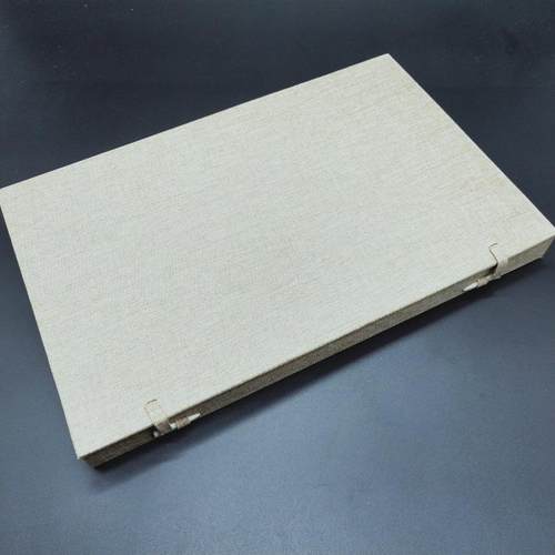 2U8K苏绣圆扇盒子锦盒宫扇礼品盒团扇包装大锦盒红色（不含扇子）