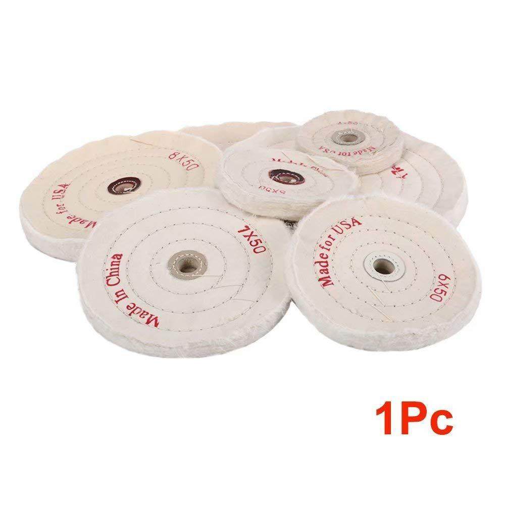 首饰白布轮镜面抛光布轮棉布轮亚克力抛光布伦材料50页布厂家