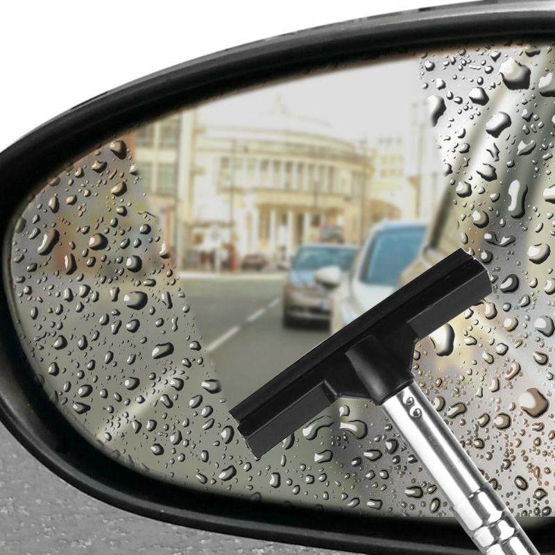 汽车后视镜伸缩款刮水器去污去污后视镜倒车镜刮水器可伸缩雨刮器