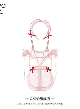 女仆装制服诱惑情趣内衣套装衣服睡衣cos服性感大码小胸可爱纯欲