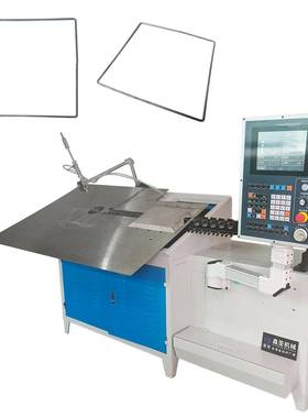 全自动2d线材折弯机平面金属钢丝弯线机GT-WB-60-4A不锈钢折弯