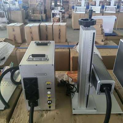 30w 50w Split Portable Fiber Laser Marking Machine Price