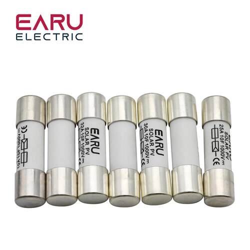 太阳能直流熔断器10*38 DC1000V光伏PV保险丝YRPV-30 10A/12A/15A