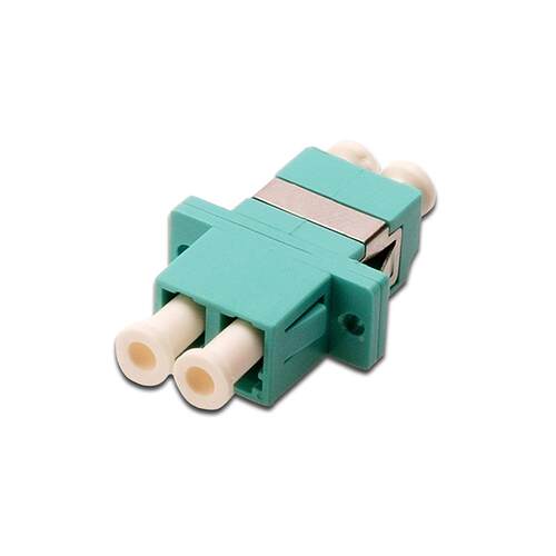 电信级LC SC单模多模OS2 OM3 OM4双工光纤适配器转接头法兰头