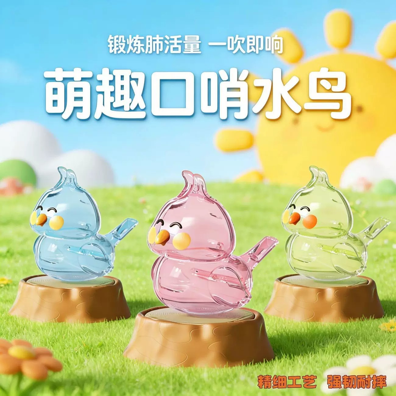 儿童可注水学鸟叫水鸟口哨