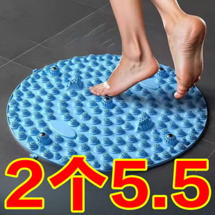 中医圆指压板足底按摩垫室内通经络原地超慢跑跑步专用脚踩款垫子
