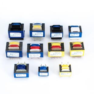隔离电源变压器 ie针式 5W220v380v转6v9v10v12v多电压小功率环氧