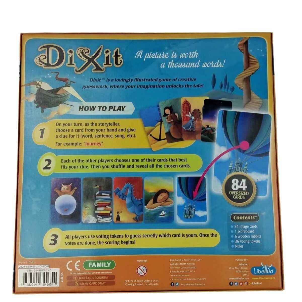 新Dixit桌游垫子playmat只言片语全英文聚会策略游戏卡牌全系列