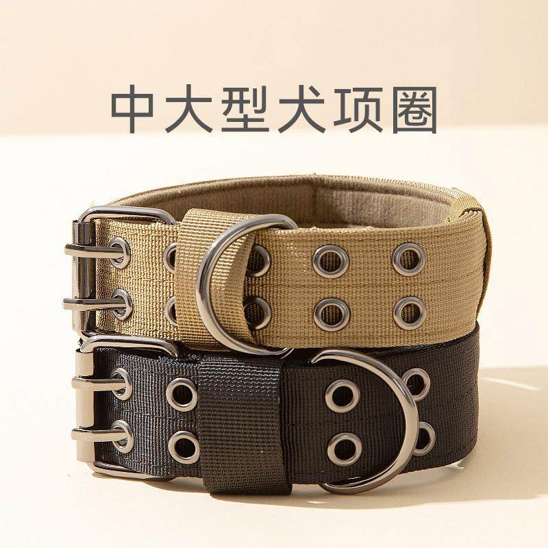 大型犬狗狗项圈宠物用品狗圈颈圈脖圈中型犬金毛德牧马犬脖套头套