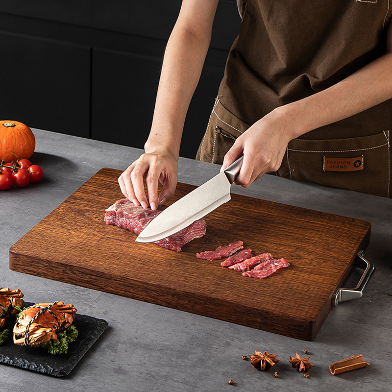 进口南美柚木 整木切割  防霉抗菌 实木砧板