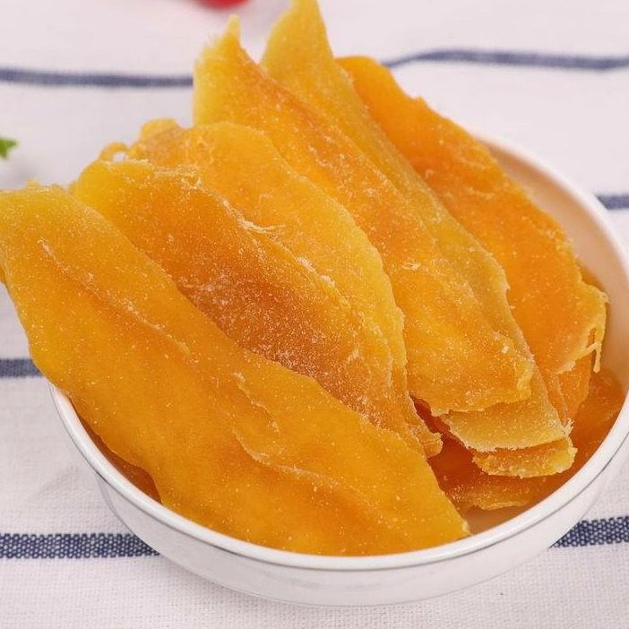 包邮芒果干 芒果片大片厚切 零食蜜饯果脯水果干500克