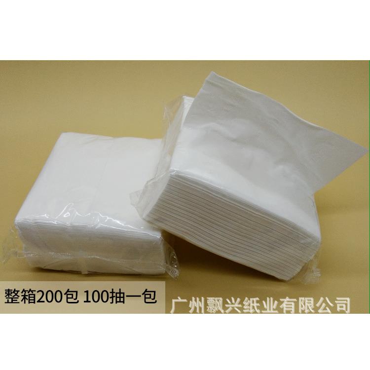 酒店小包抽纸厂家110抽小抽纸餐厅饭店纸巾正方形餐巾纸包邮