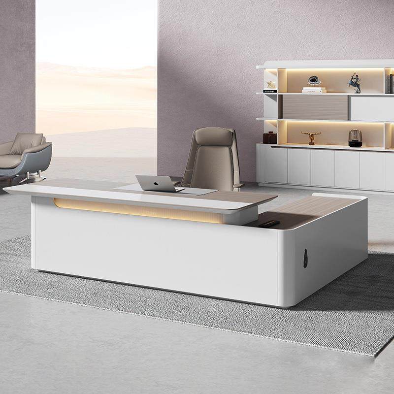新款现代简约代尔大班台工作桌 办公室老板桌总裁桌办公桌椅组合,商业/办公家具,大班台/主管桌,淘宝优惠券,粉丝福利购,淘宝优惠卷