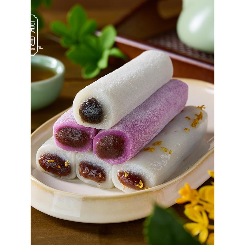 西溪糕团桂花条头糕杭州特产传统糕点心零食小吃食品中式糕点茶点