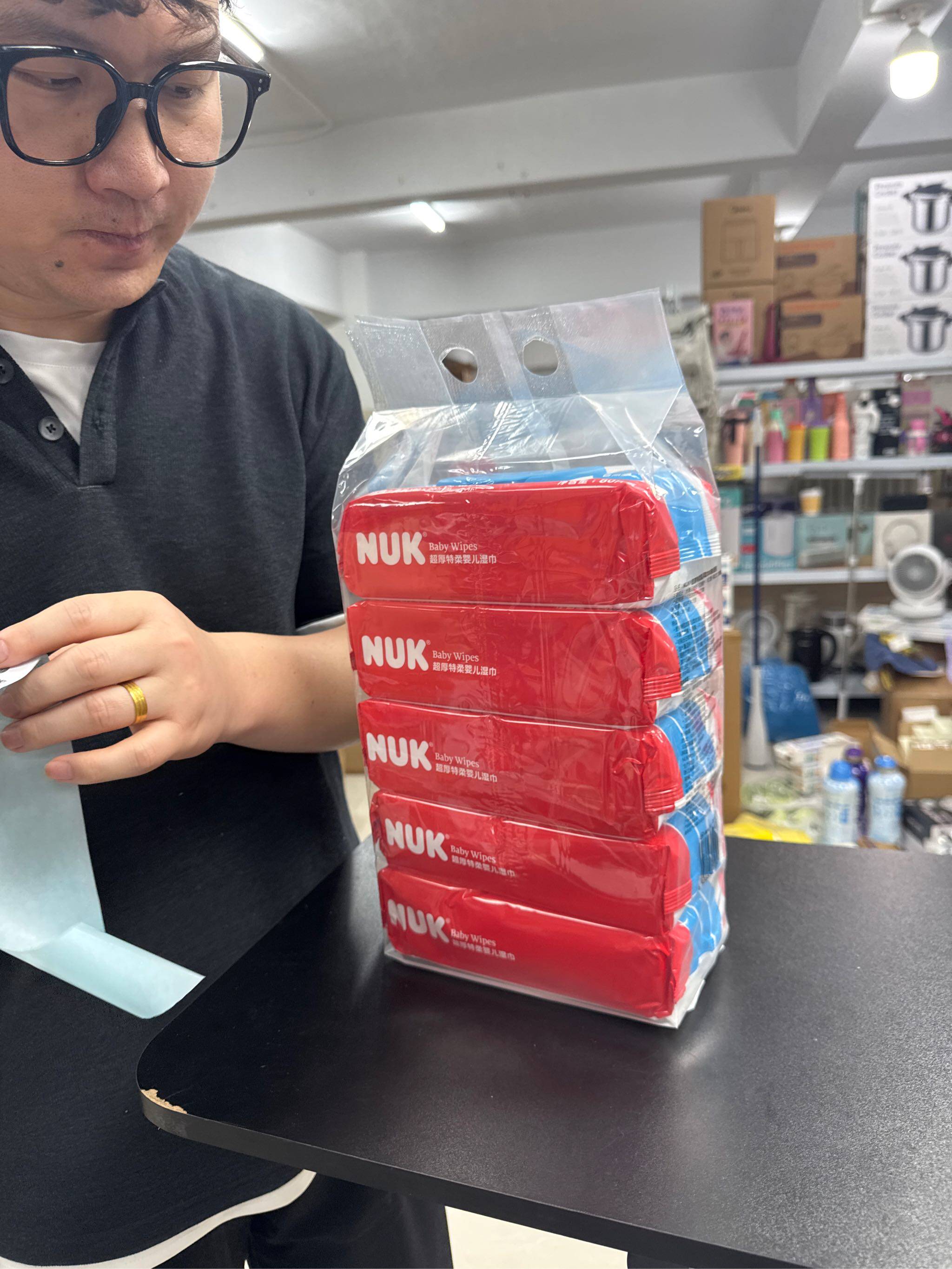 334加大加厚湿巾1提5包