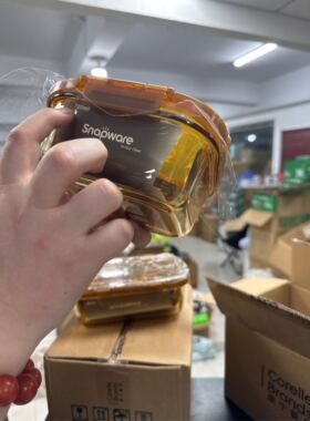 157宁宁保鲜饭盒1箱2个装