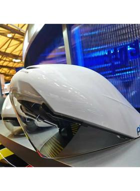 2025新款prolom 普洛姆鲨鱼头气动安全帽破风计时赛tt安全帽铁三