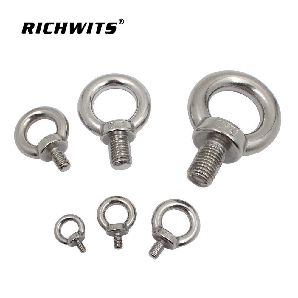 智博金属 RICHWITS 不锈钢304 316 DIN580吊环螺丝 德标吊环