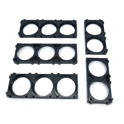 32135国轩锂电池拼接支架1x2联卡扣支架V0阻燃材质可拼接任意形状