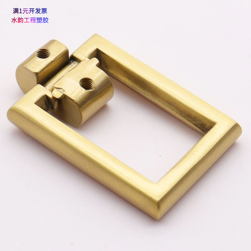 祝发五金方角单孔拉手现代简约方