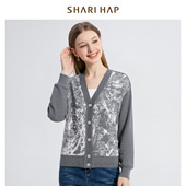 短款 SHARI HAP莎瑞针织开衫