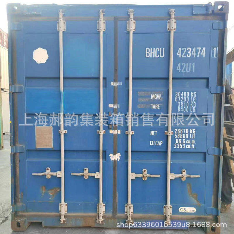 上海厂家 大开顶集装箱 货运集装箱 海运用途干货集装箱子