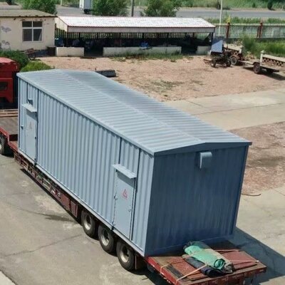 10kv光伏一二次设备组合预制舱 电力设备预制舱 信合制造厂家