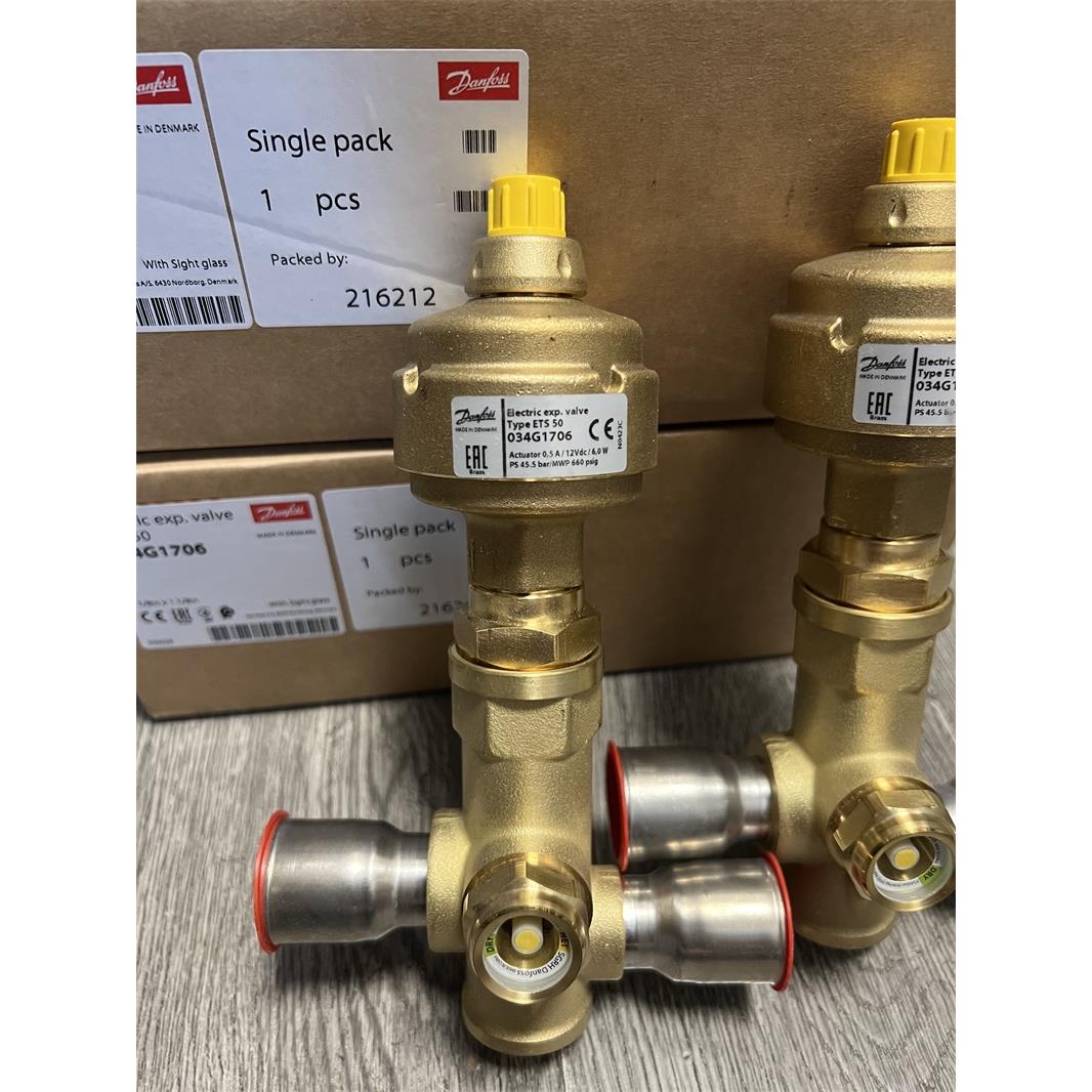 原装danfoss 丹佛斯 电子膨胀阀 ETS50B 034G1704 1706 1708 1705