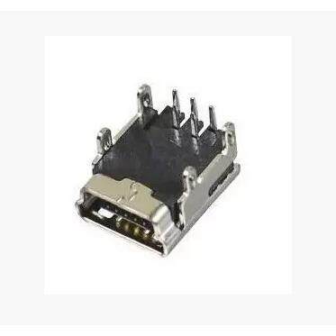 迷你USB 90度 弯脚母座 (mini-USB) USB插座 5P 5脚（5个）