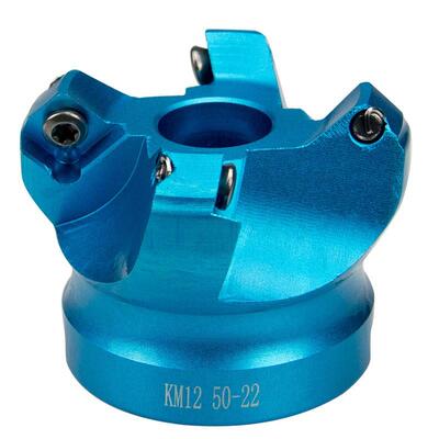 45度铝制 铝用铣刀盘 铝合金刀盘KM12 50/63/80/100/125/160/200