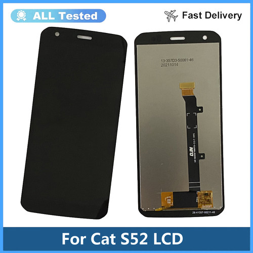 适用于CAT S52液晶屏幕总成LCD原装测试好