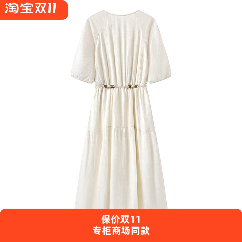 度假风波西米亚连衣裙女2025夏装